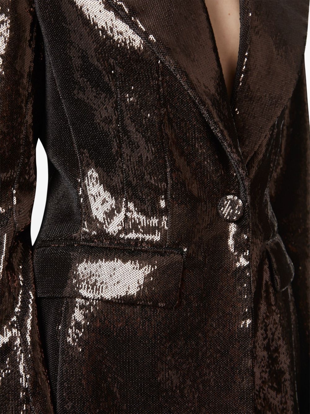 sequined blazer - 5