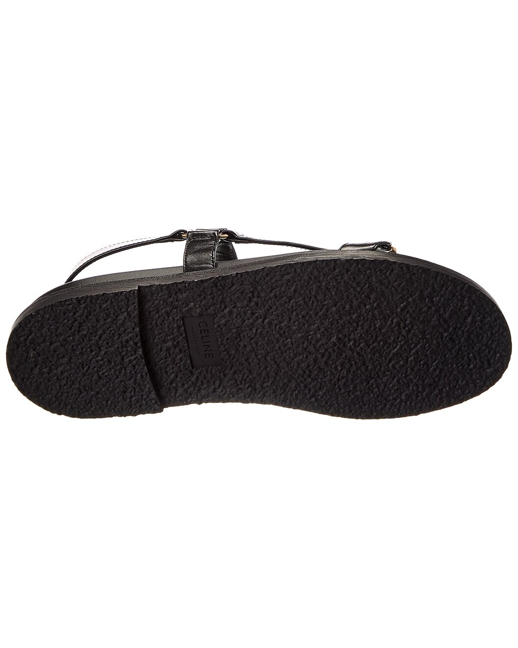 CELINE Maud Triomphe Leather Sandal - 4