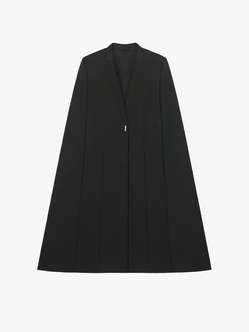 CAPE IN WOOL AND MOHAIR 1