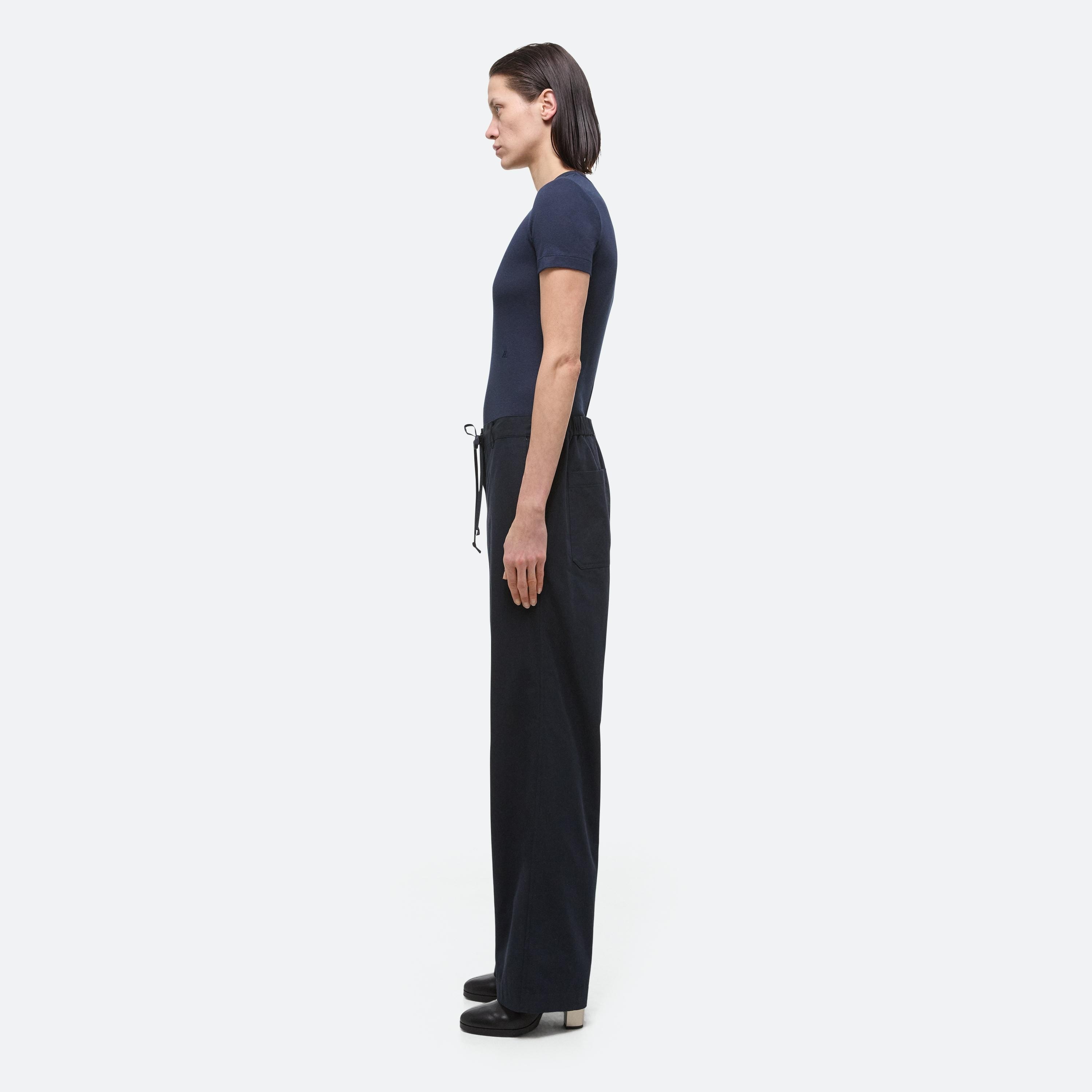 WIDE LEG GUSSET PANTS - 4