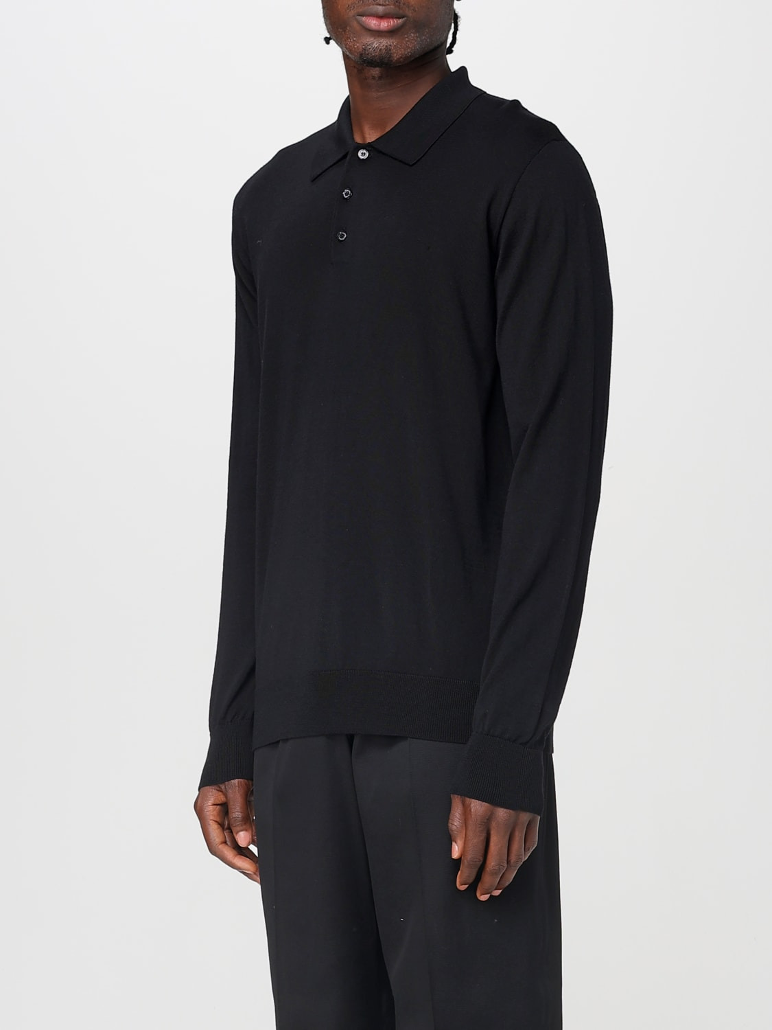 Golden Goose polo shirt in virgin wool - 4