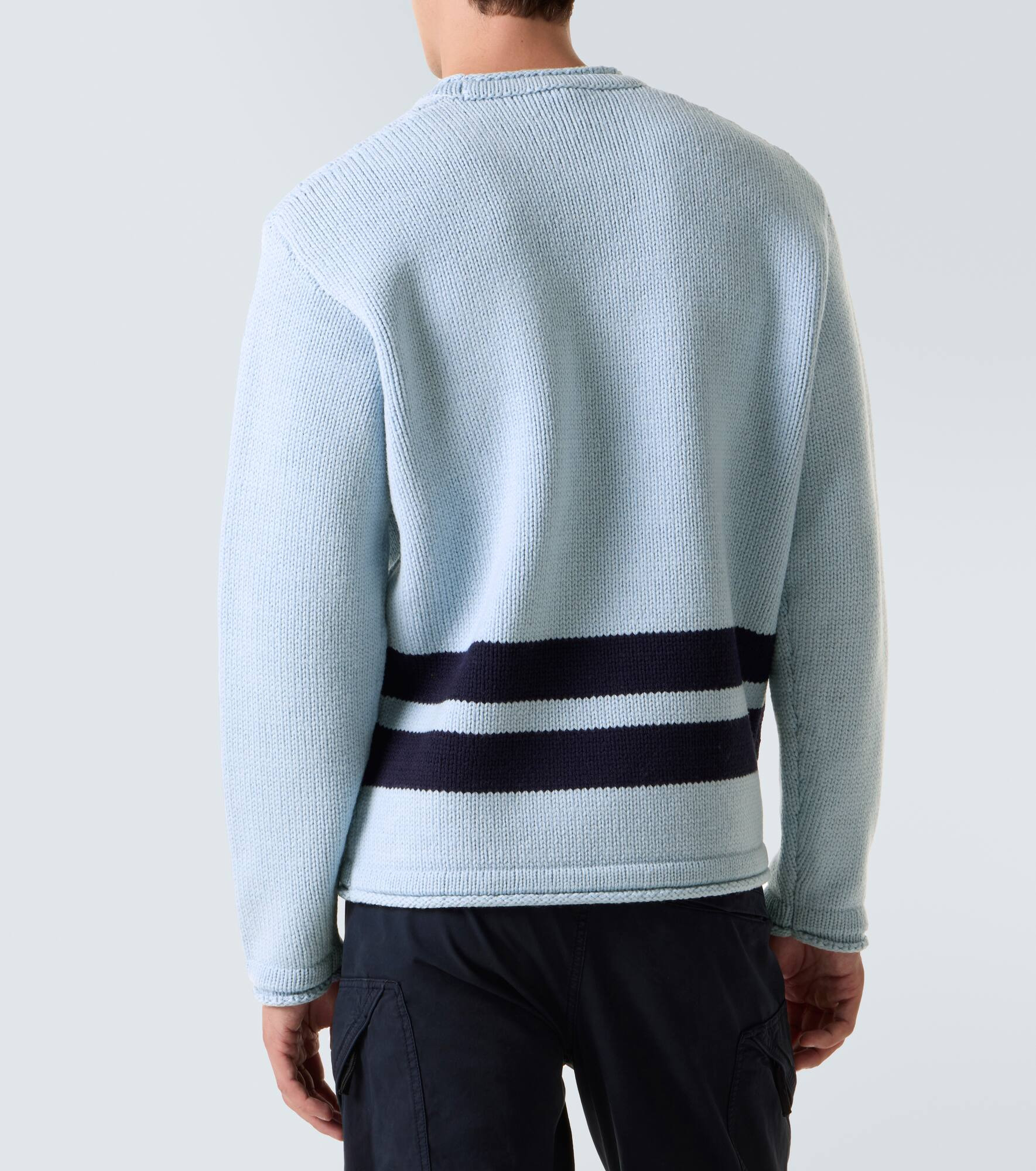 Marina jacquard virgin wool sweater - 4