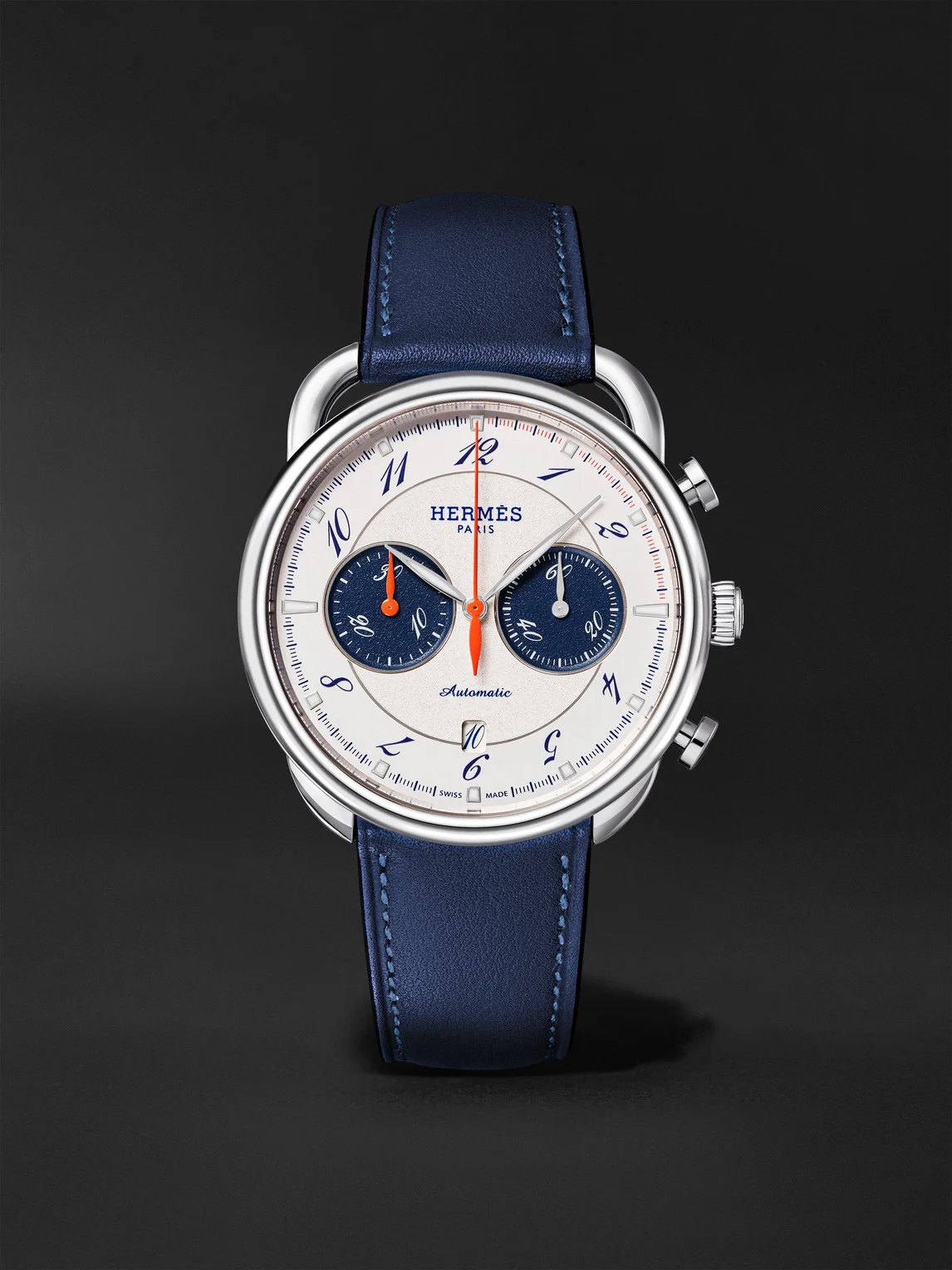 Arceau Chronographe Automatic Stainless Steel Watch, Ref. 403964WW00 - 1
