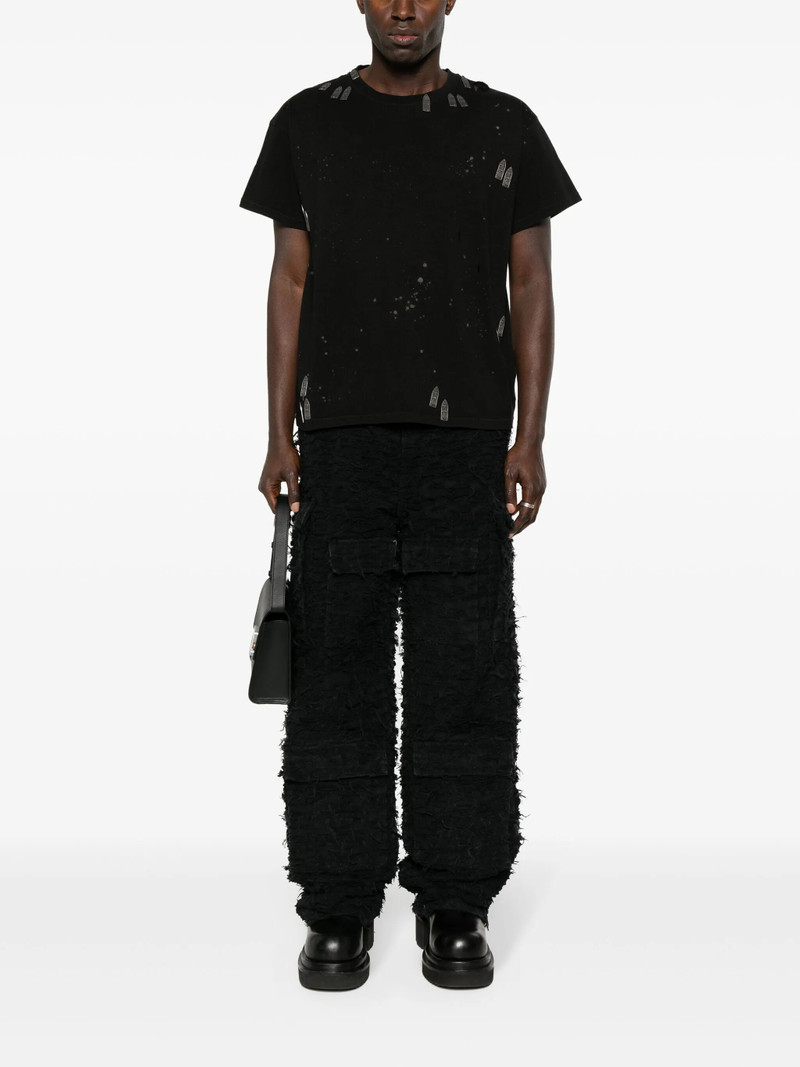 WHO DECIDES WAR Husk wide-leg trousers outlook