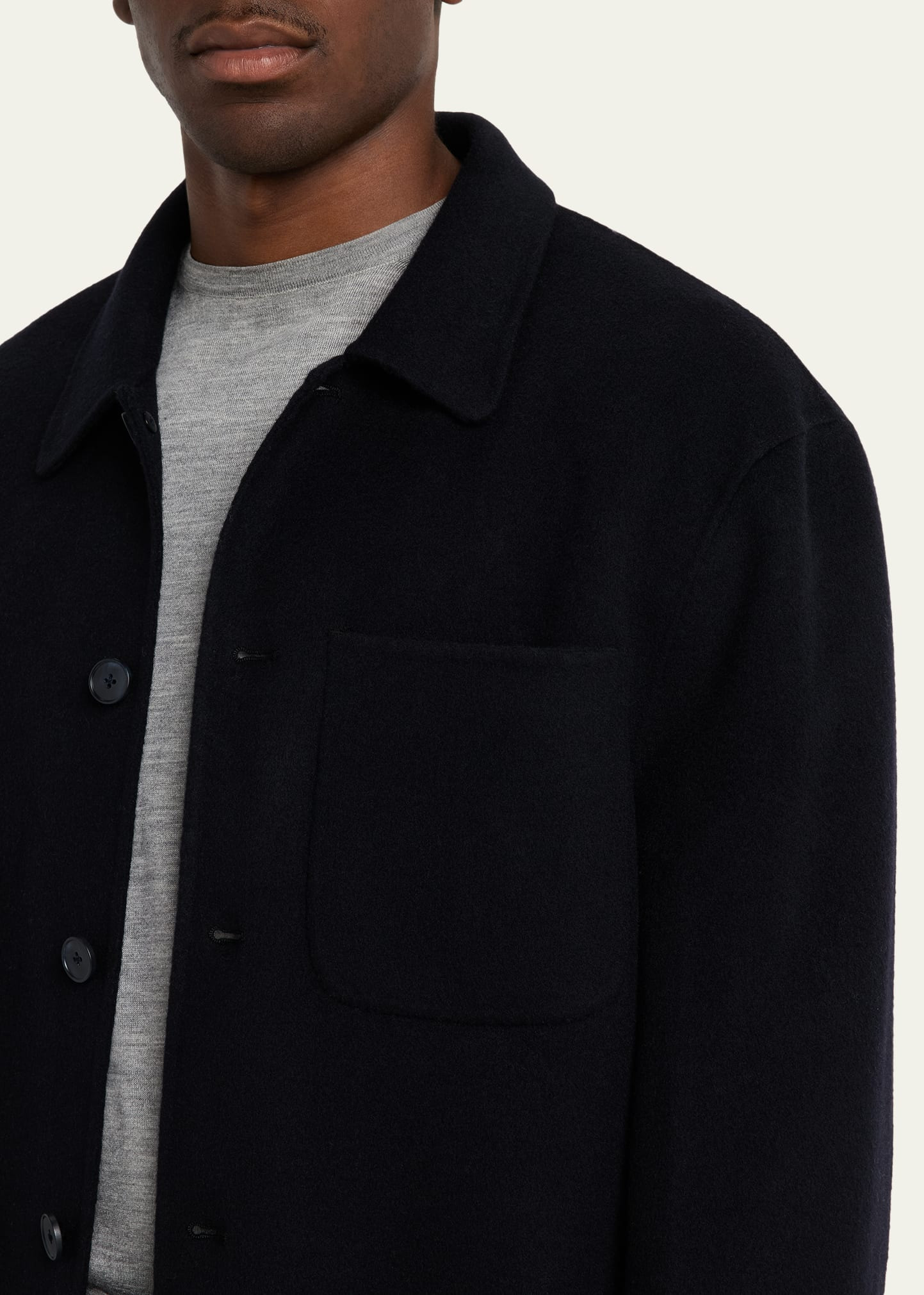 Men's Hamilton Double Wool Overshirt - 5