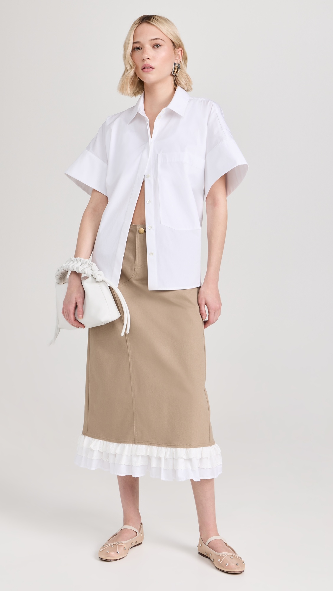 Boxy Short Sleeve Shirt - 8
