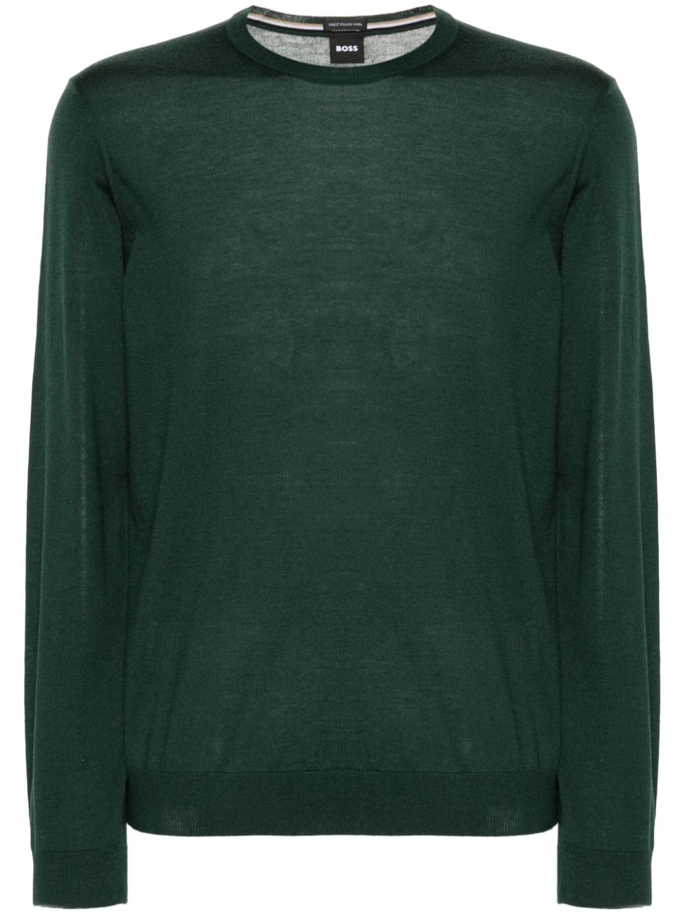 crew-neck virgin-wool sweater - 1