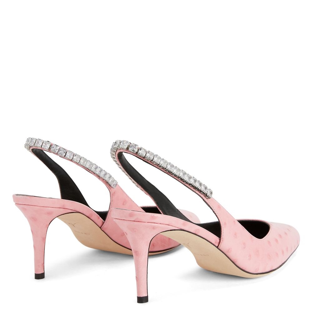 Giuseppe Zanotti Virgyn 70mm leather pumps - Pink