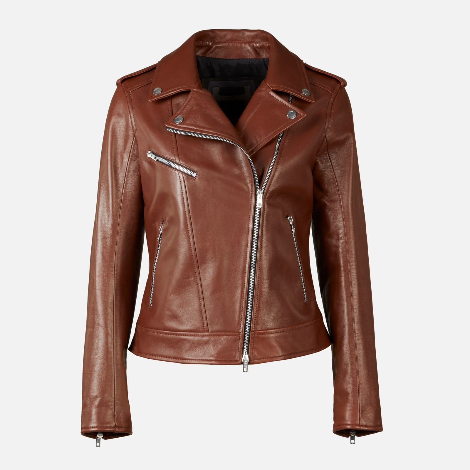 Leather Jacket Brown - 1