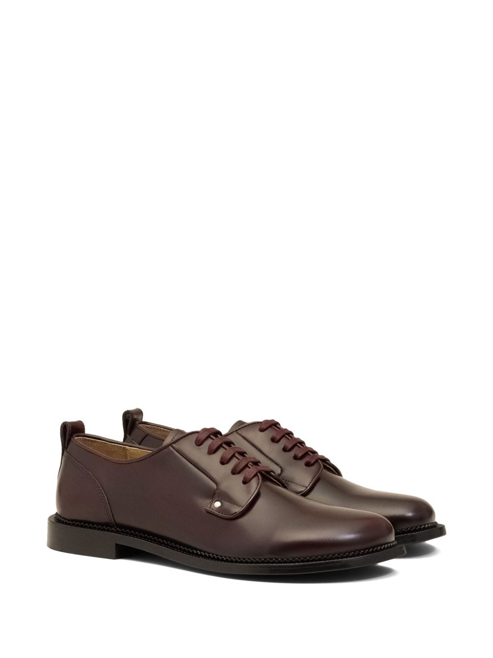 leather derby shoes - 2
