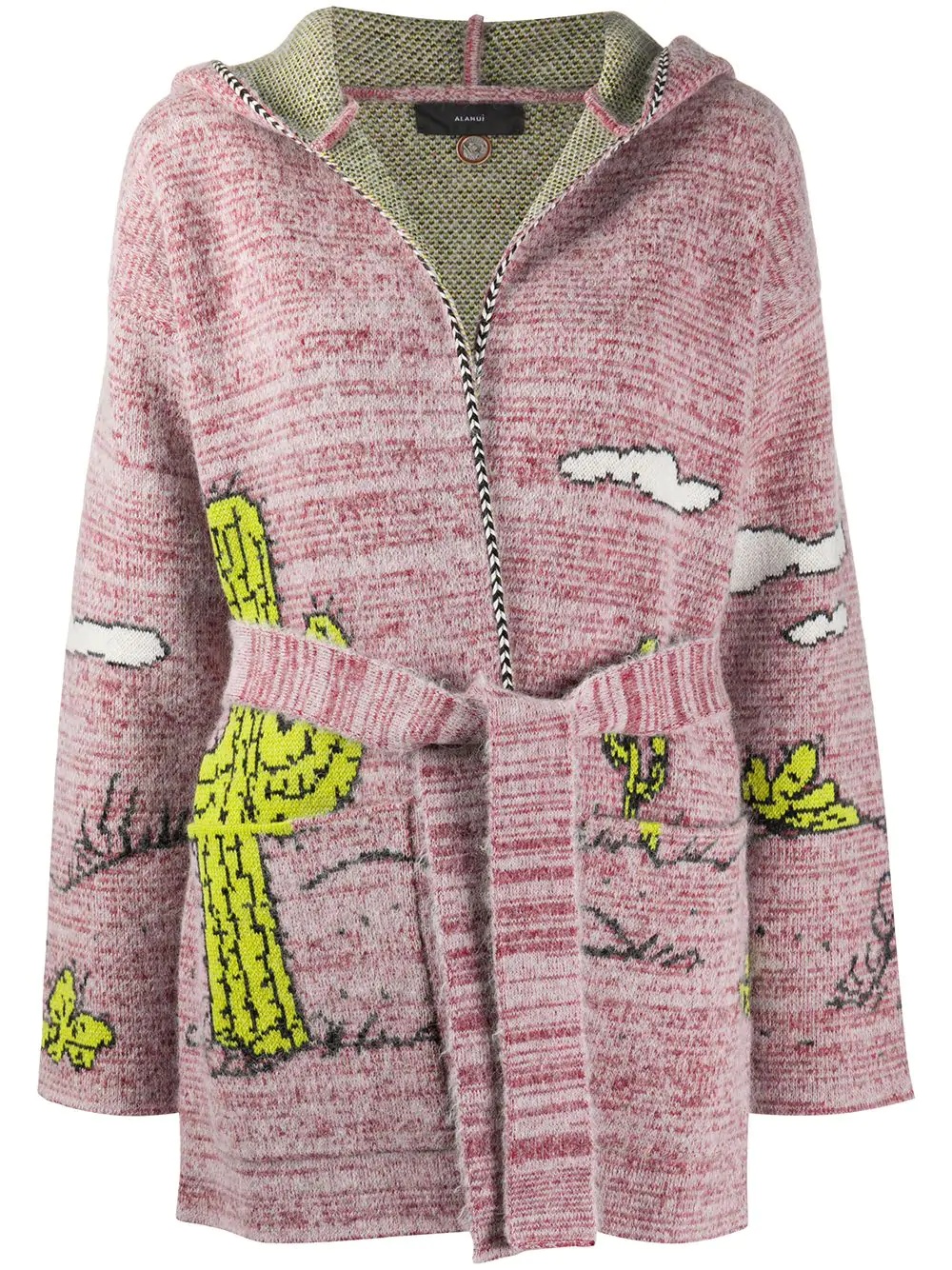 Snoopy wraparound cardigan - 1