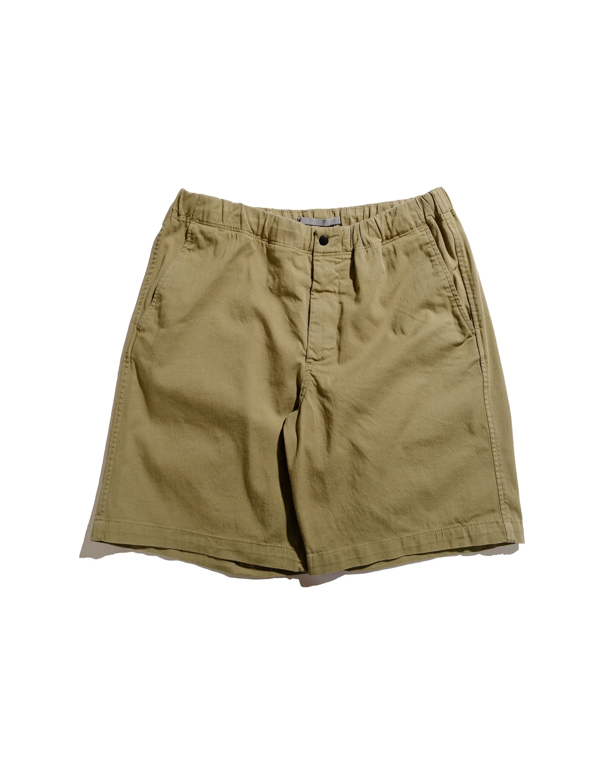 Ezra Stretch Twill Shorts Moss Green - 1