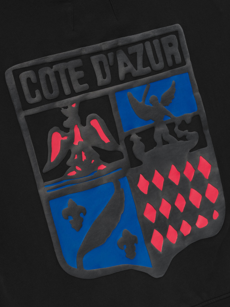 RHUDE COTE D'AZUR CREST OVERSIZED HOODIE 7