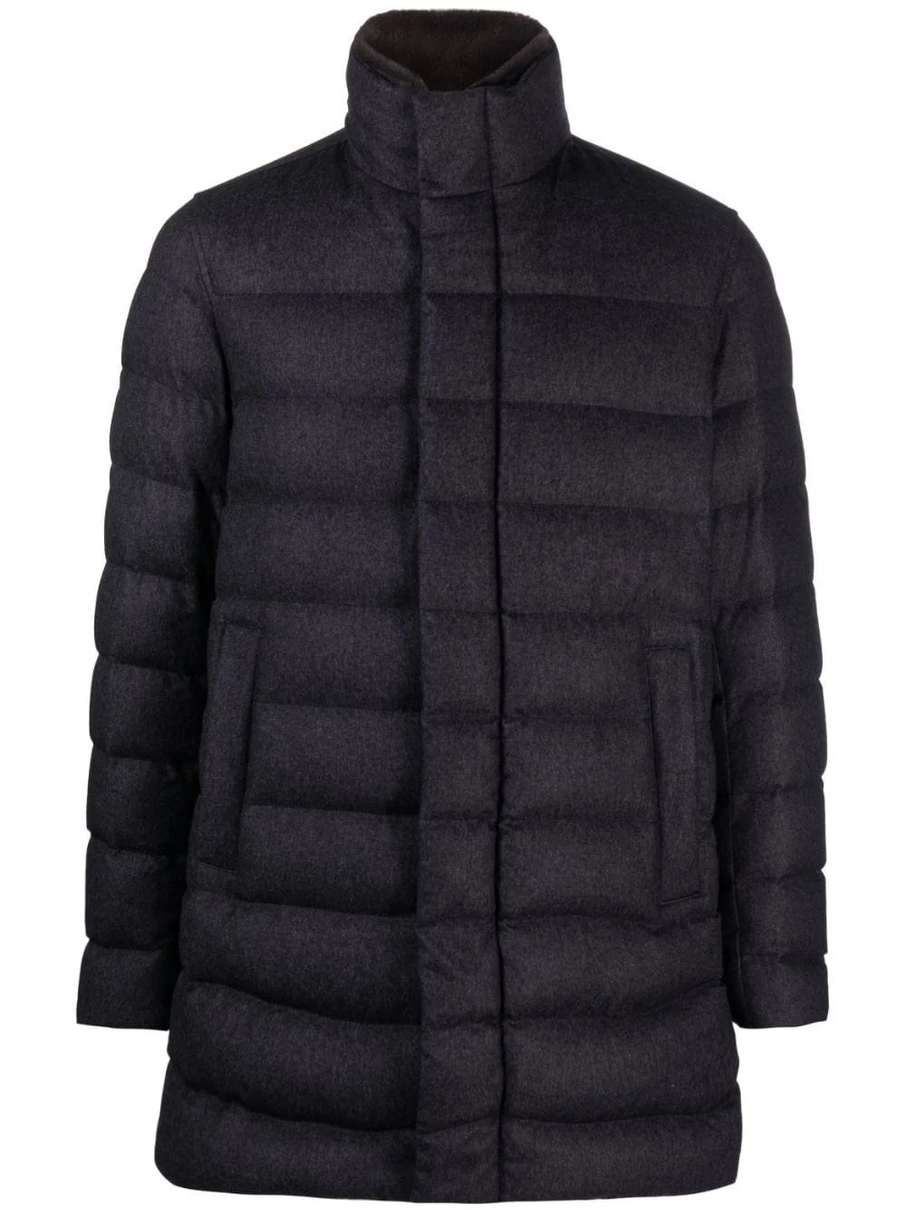 high-neck padded jacket - 1