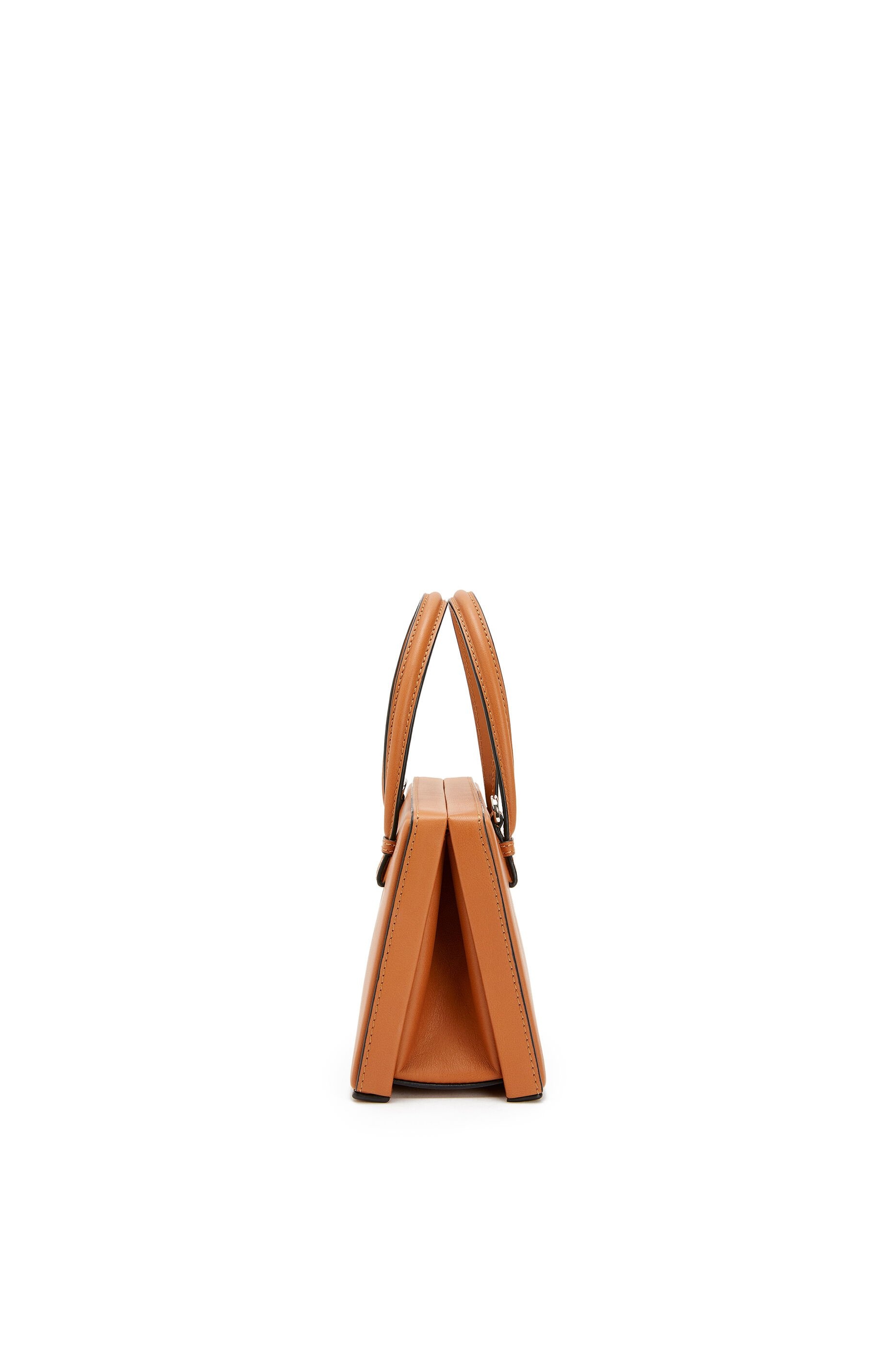 Small Postal bag in natural calfskin - 4