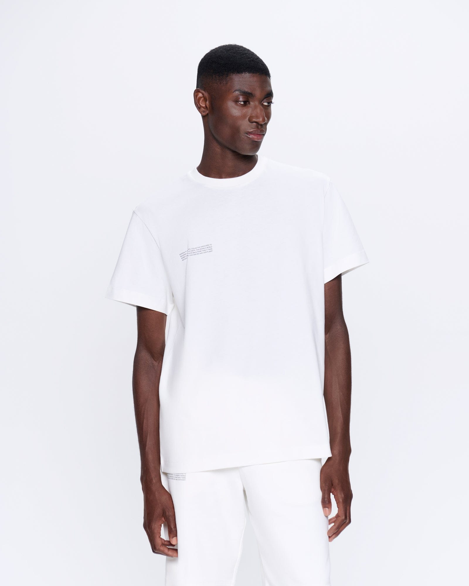 Mens 365 Midweight T-shirt - Off-White - 2