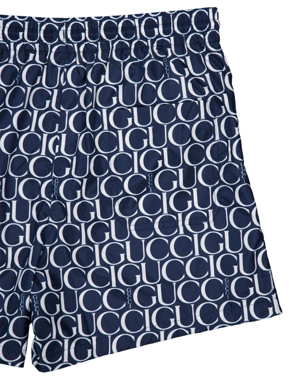 monogram-print swim shorts - 3