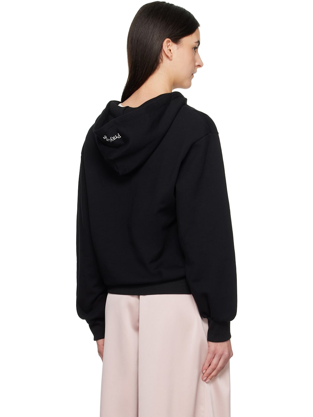 Praying Black 'Paris' Hoodie | REVERSIBLE
