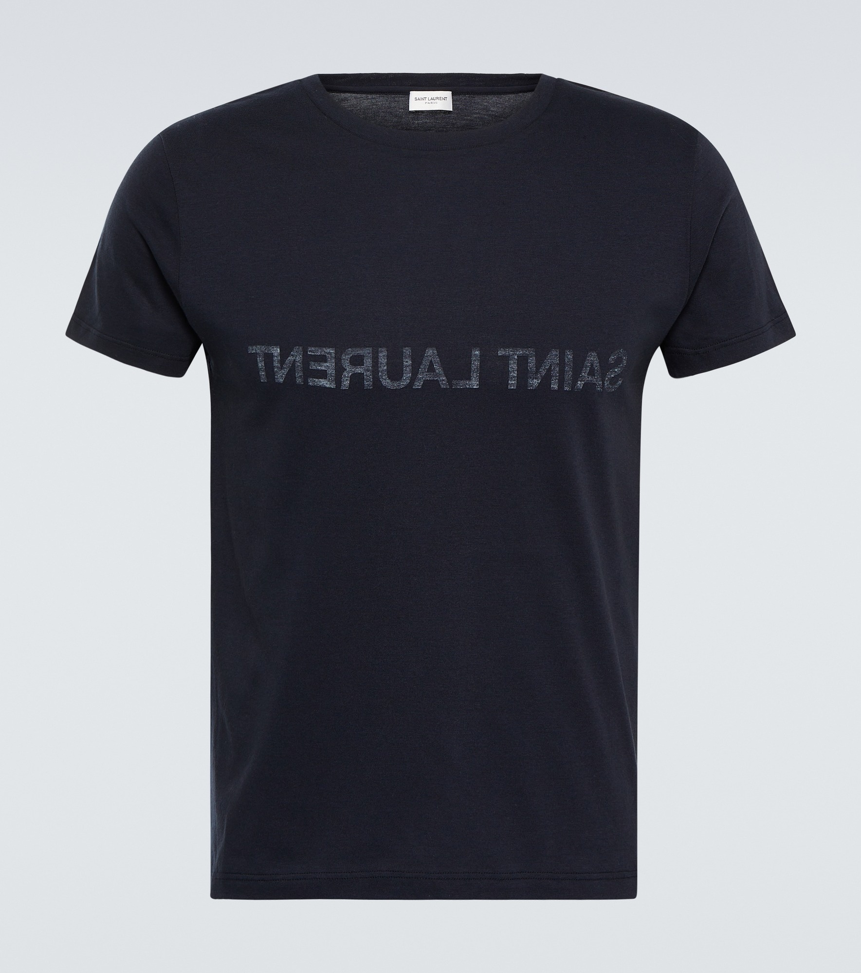Reversed logo short-sleeved T-shirt - 1