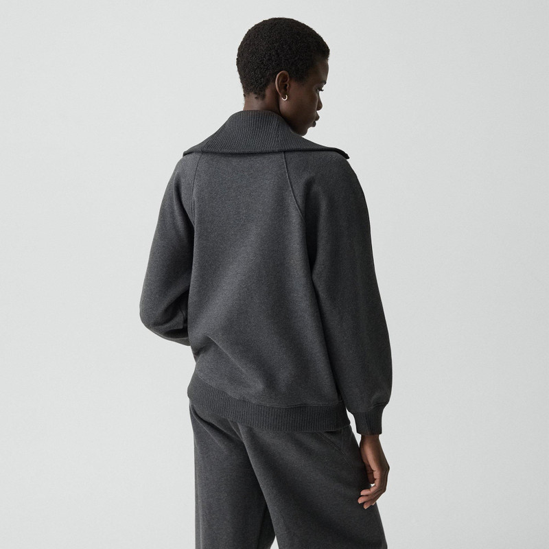 Zip Jacket in Lounge Terry 4