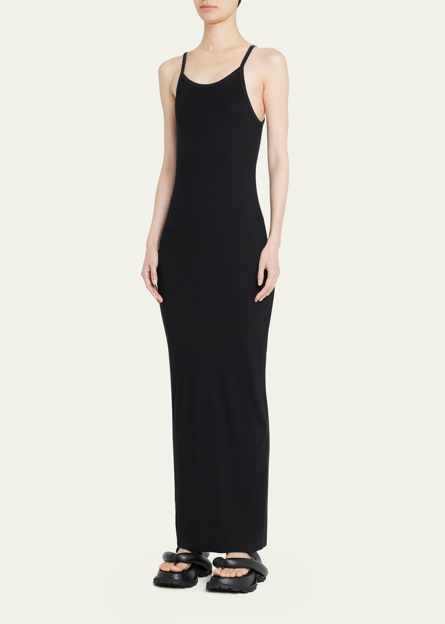 Scoop-Neck Tank Maxi Dress - 4