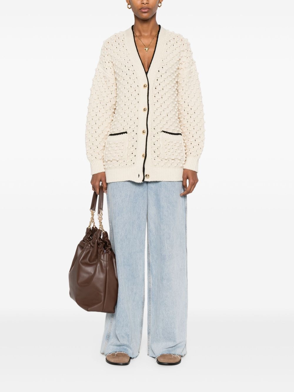 cotton cardigan - 2