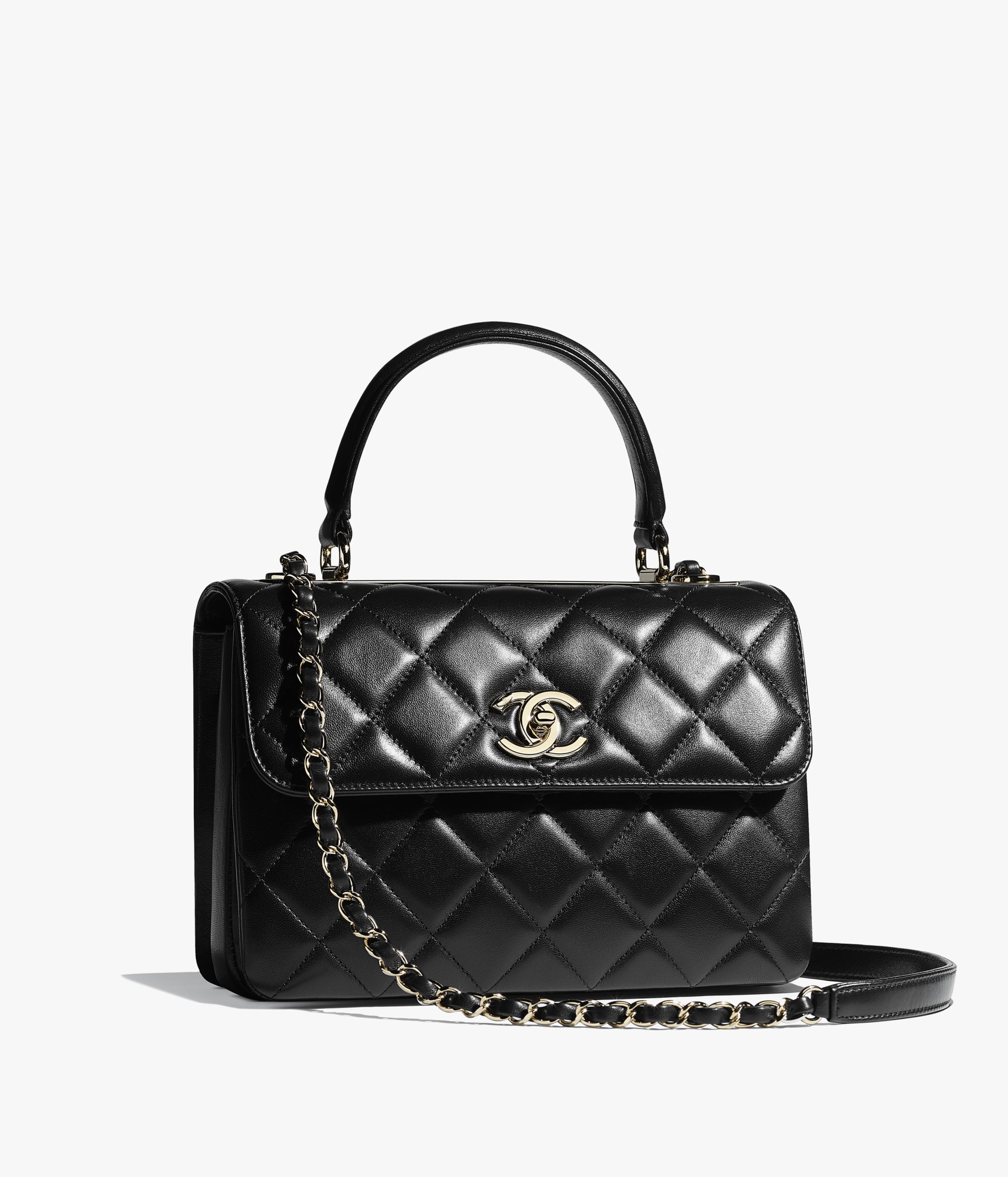 Flap Bag with Top Handle - 3