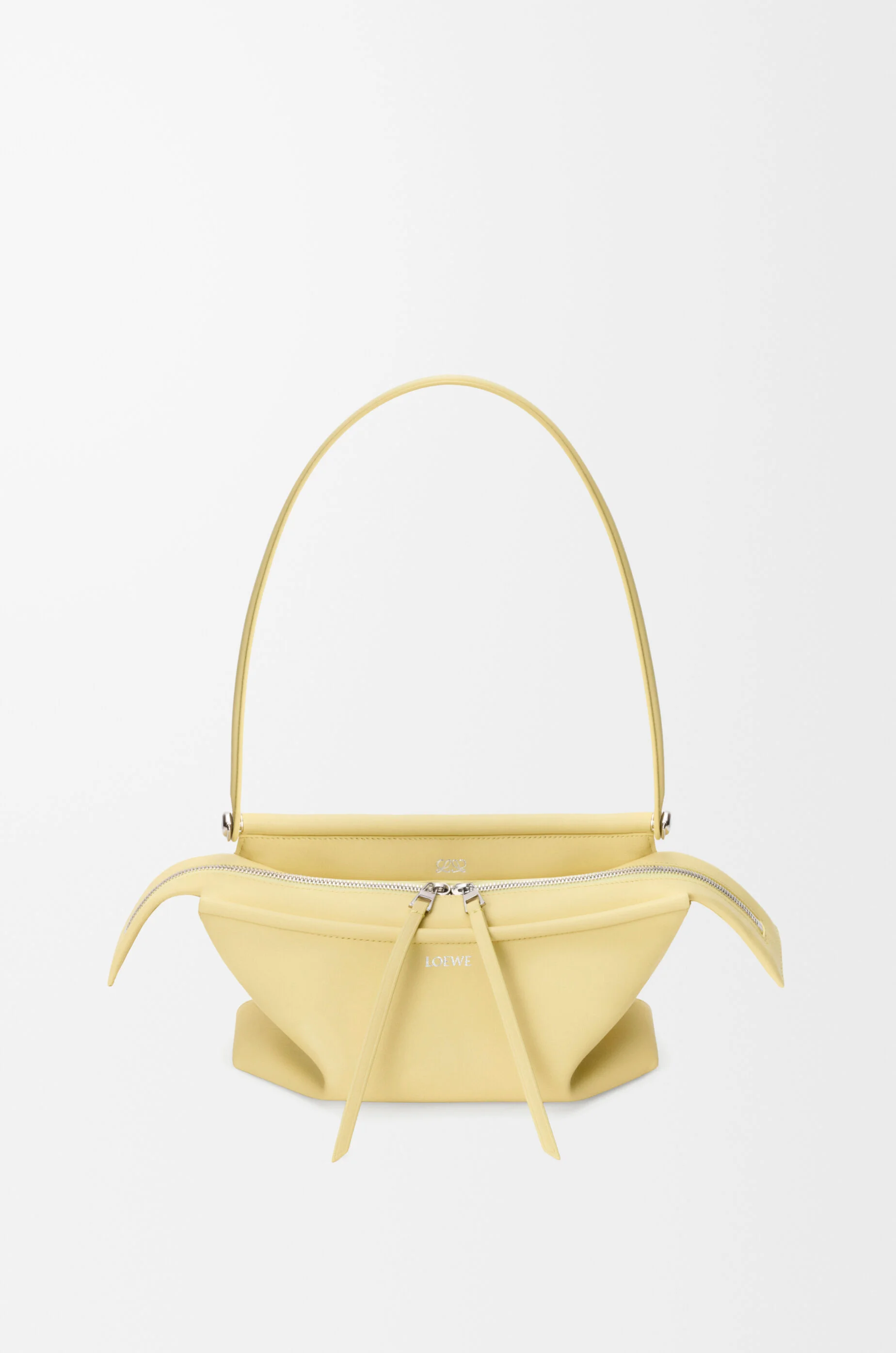 Small Whisker bag in glazed calfskin - 1
