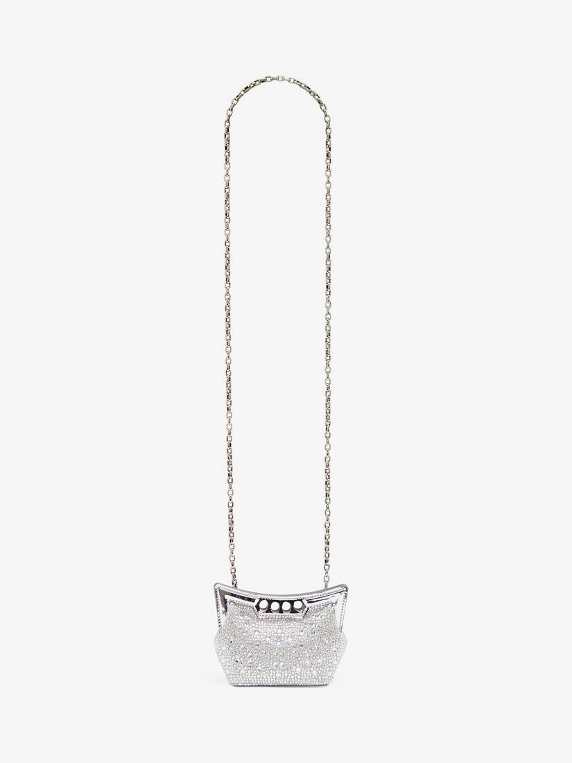 Women's The Micro Peak Bag in Silver - 5