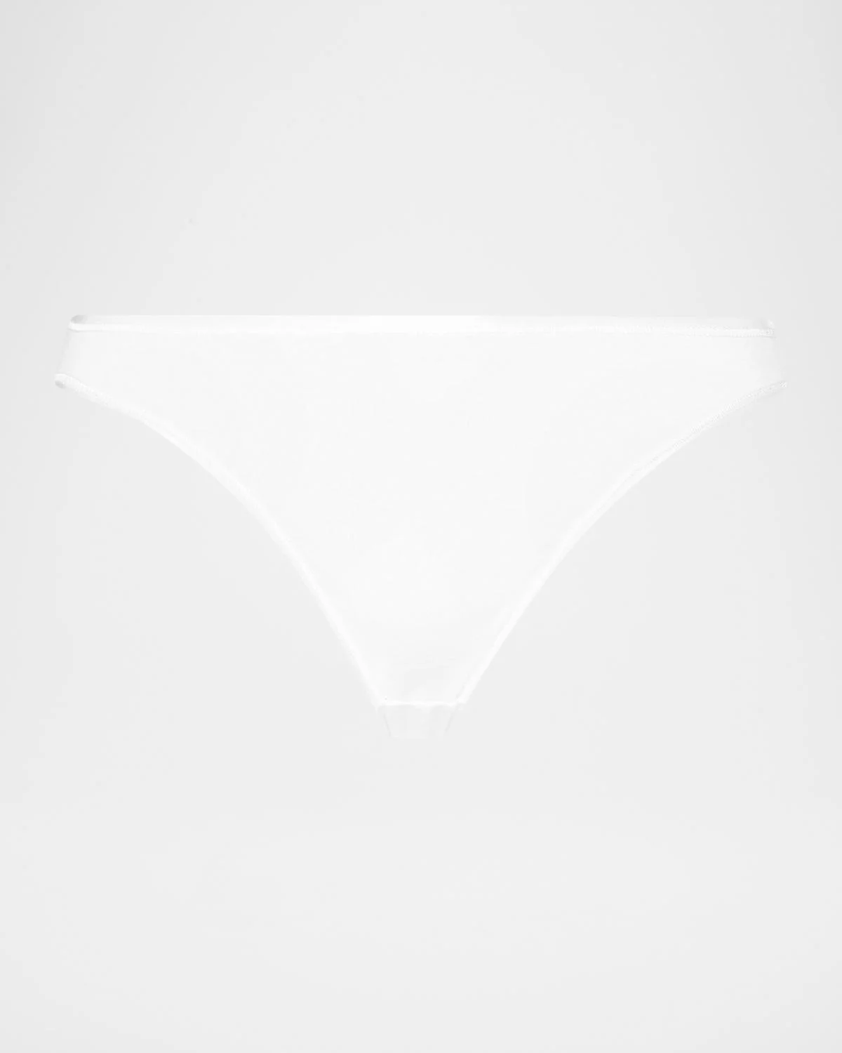 Seamless High-Cut Cotton Briefs - 1