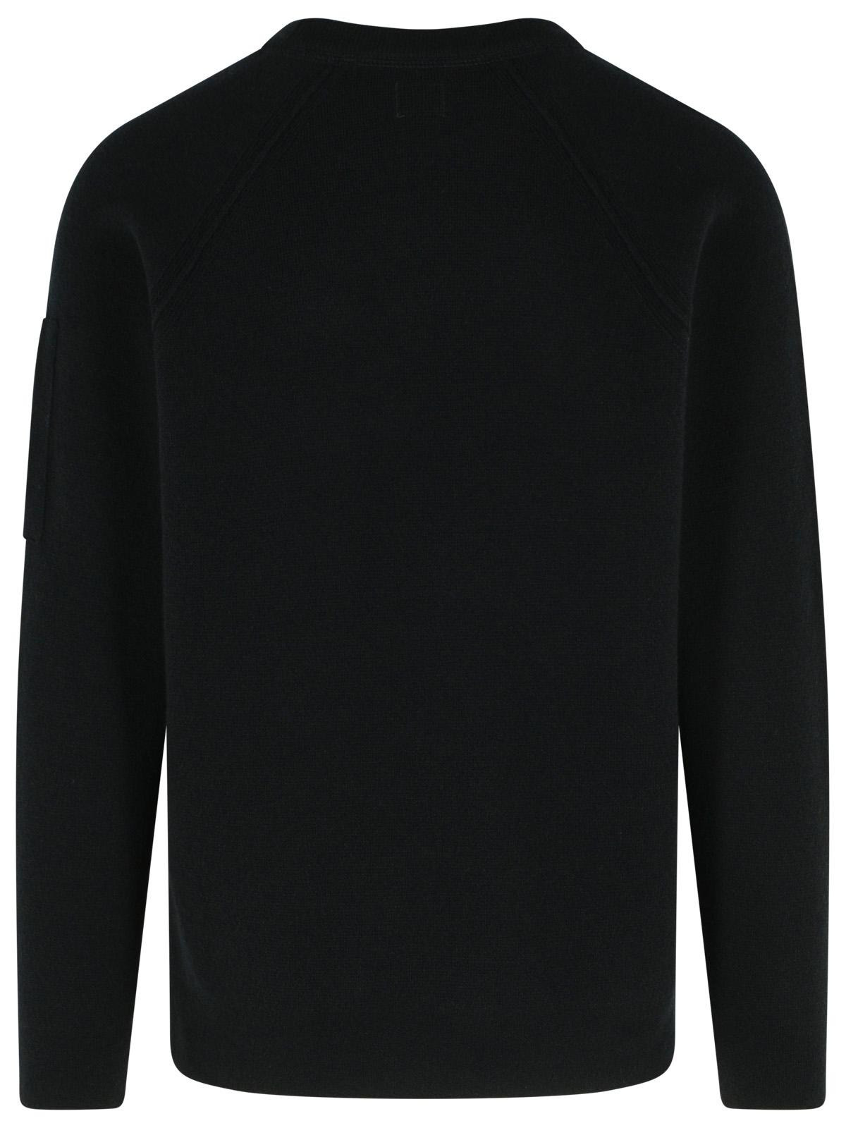 C.P. Company 'Grs' Black Wool Blend Sweatshirt Men - 3
