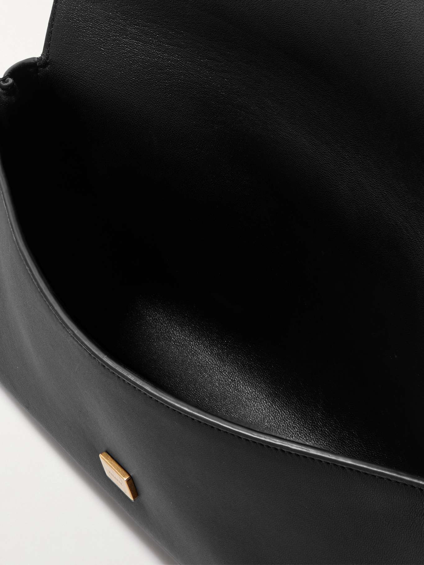 Audrey leather clutch Black - 5