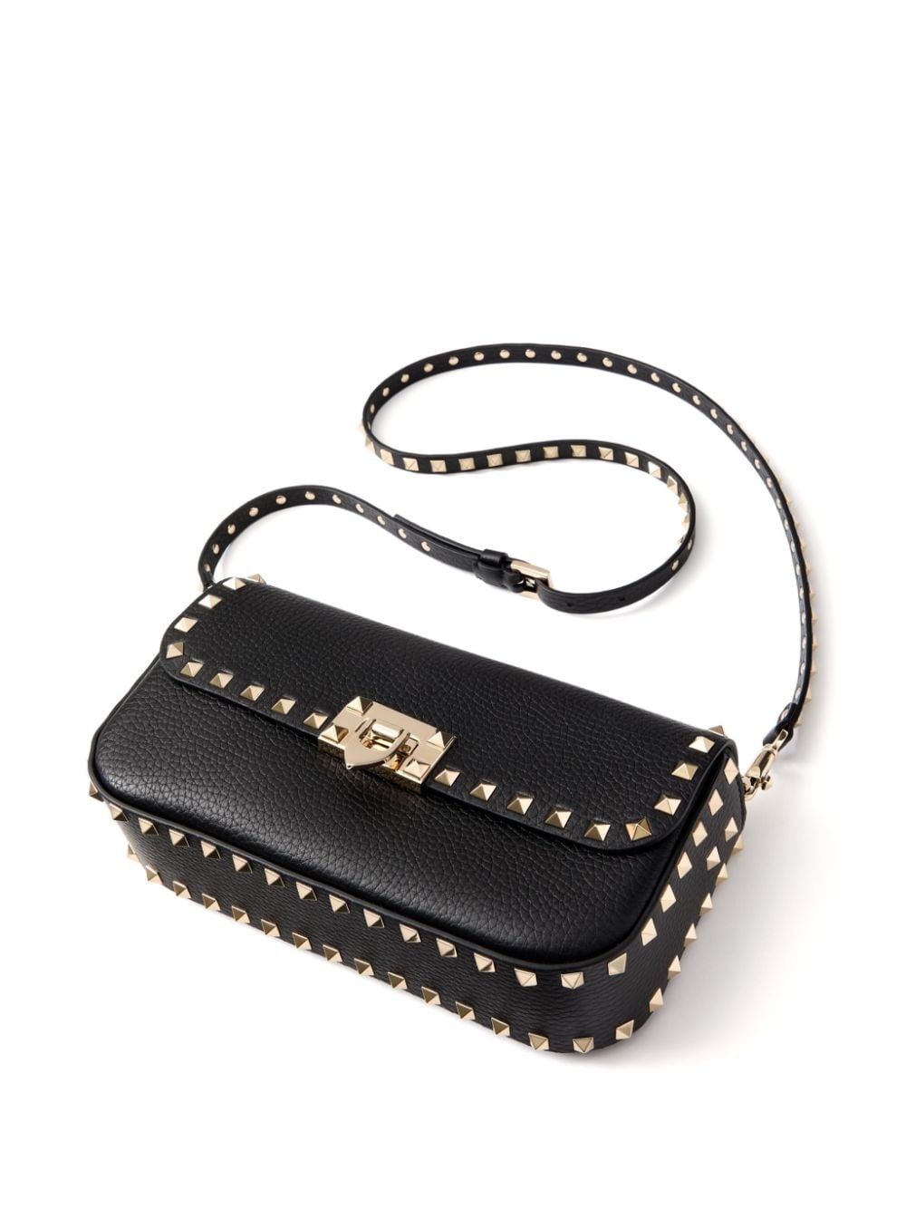 Rockstud medium leather shoulder bag - 6