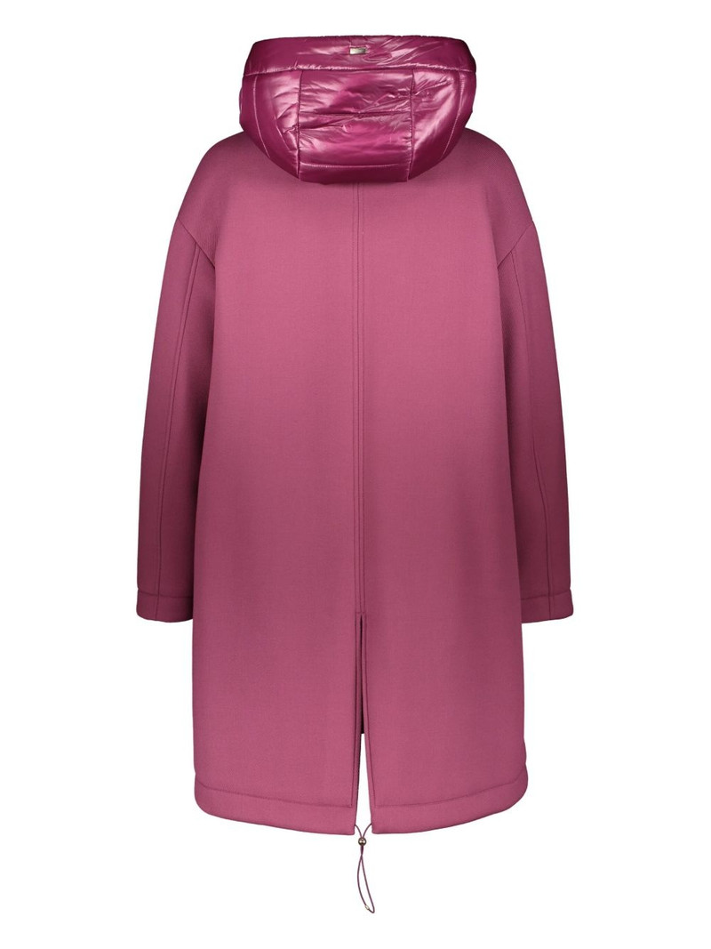 Herno hooded coat outlook
