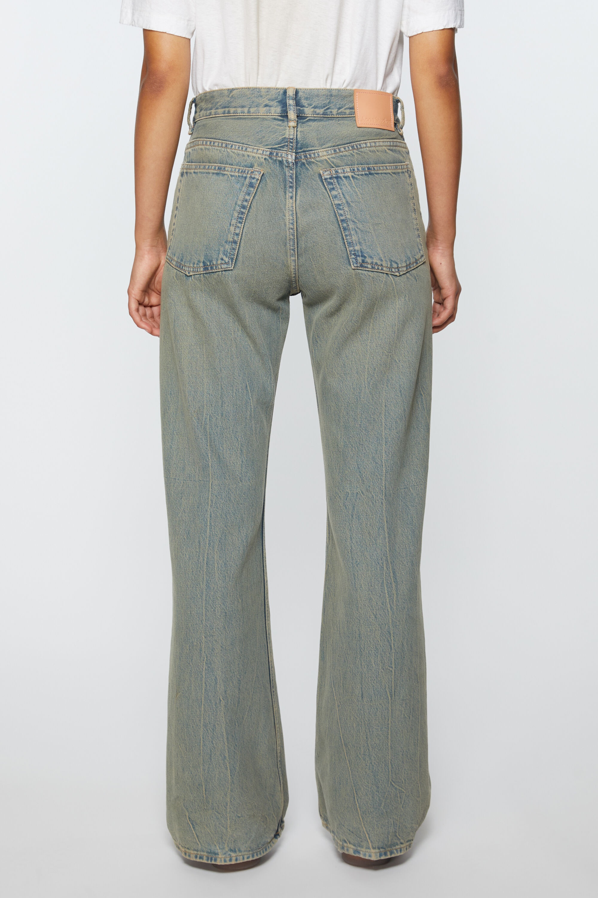 Loose fit jeans - 2021F - Blue/beige - 4