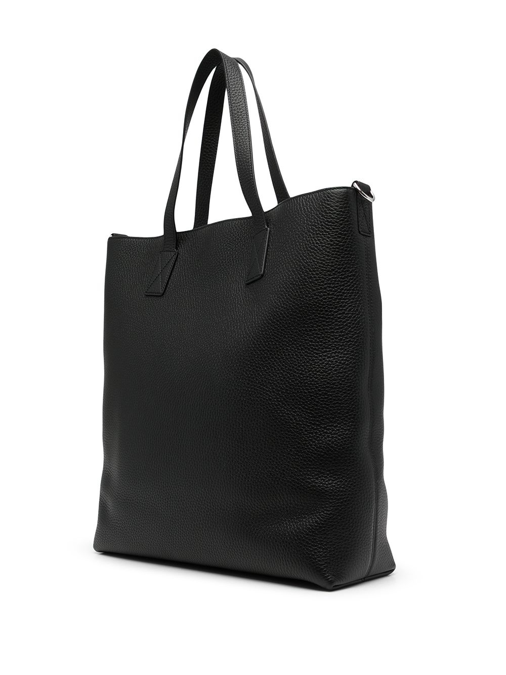 pebble-leather twist-lock tote - 3