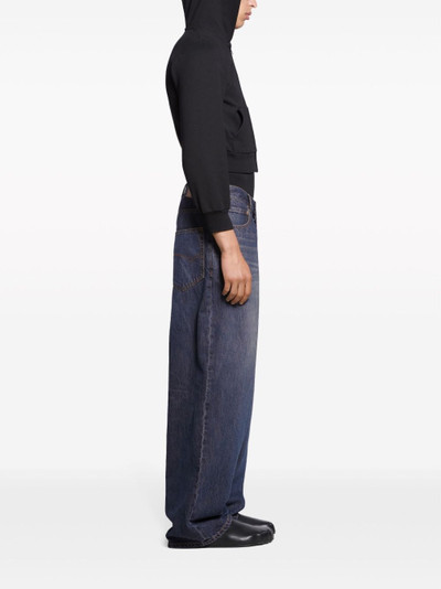 BALENCIAGA wide-leg jeans outlook