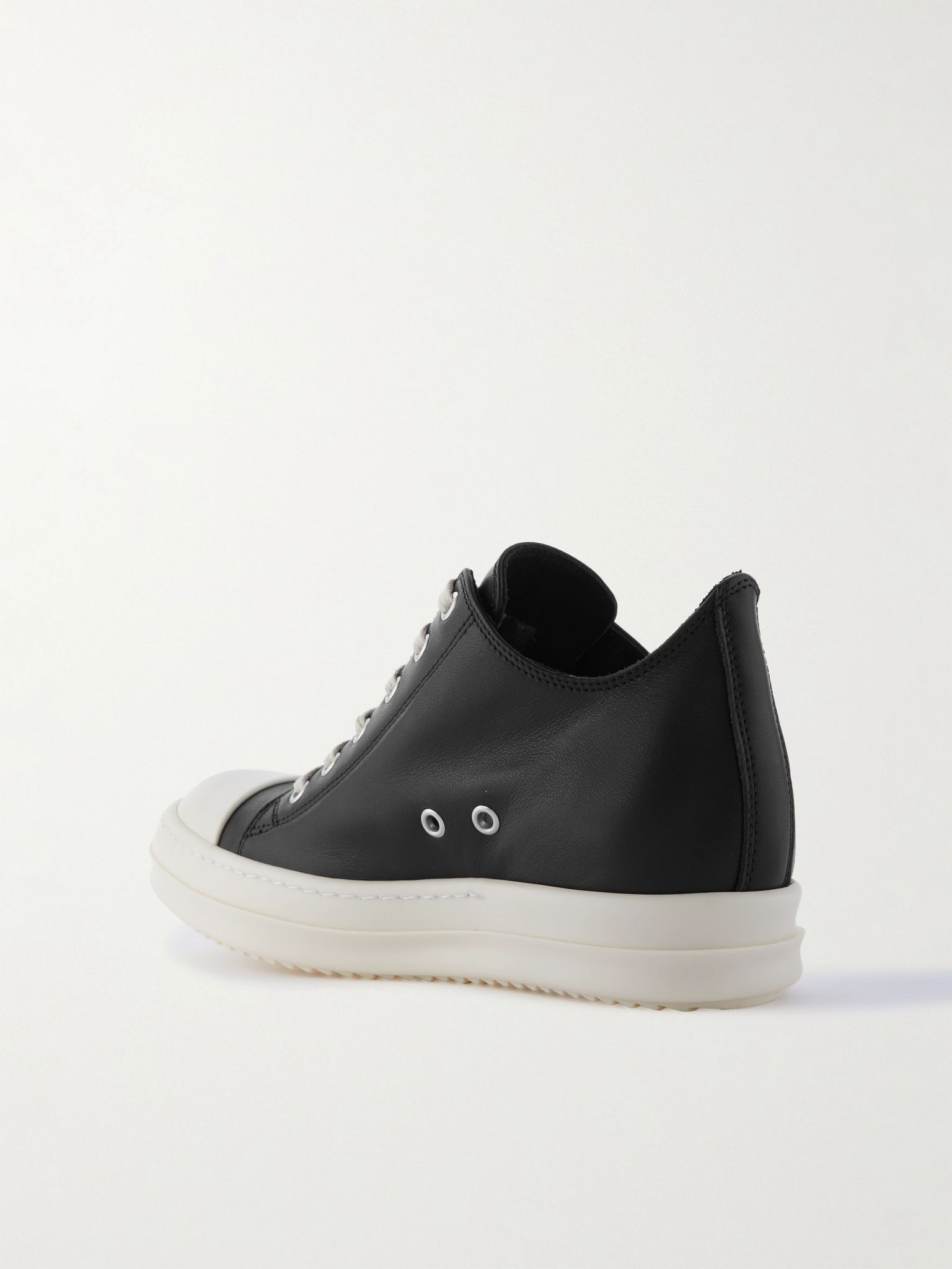 Leather sneakers Black - 3