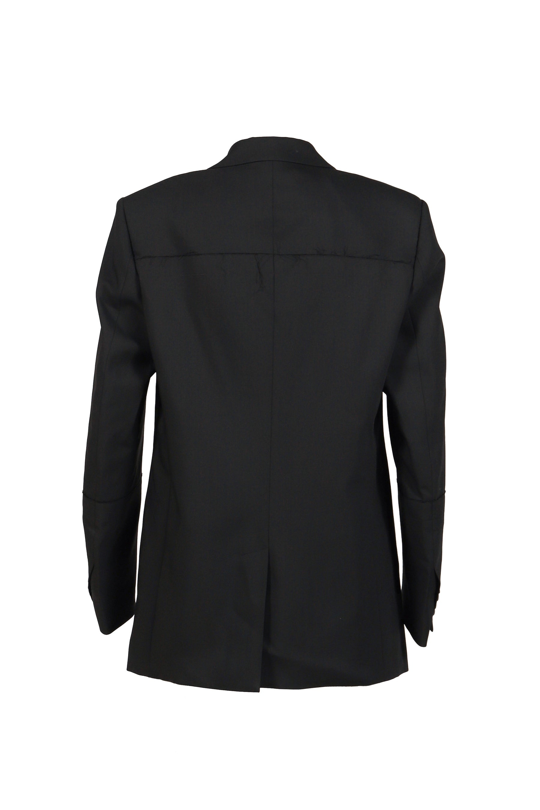 SINGLE BREASTED JACKET / BLACK - 2