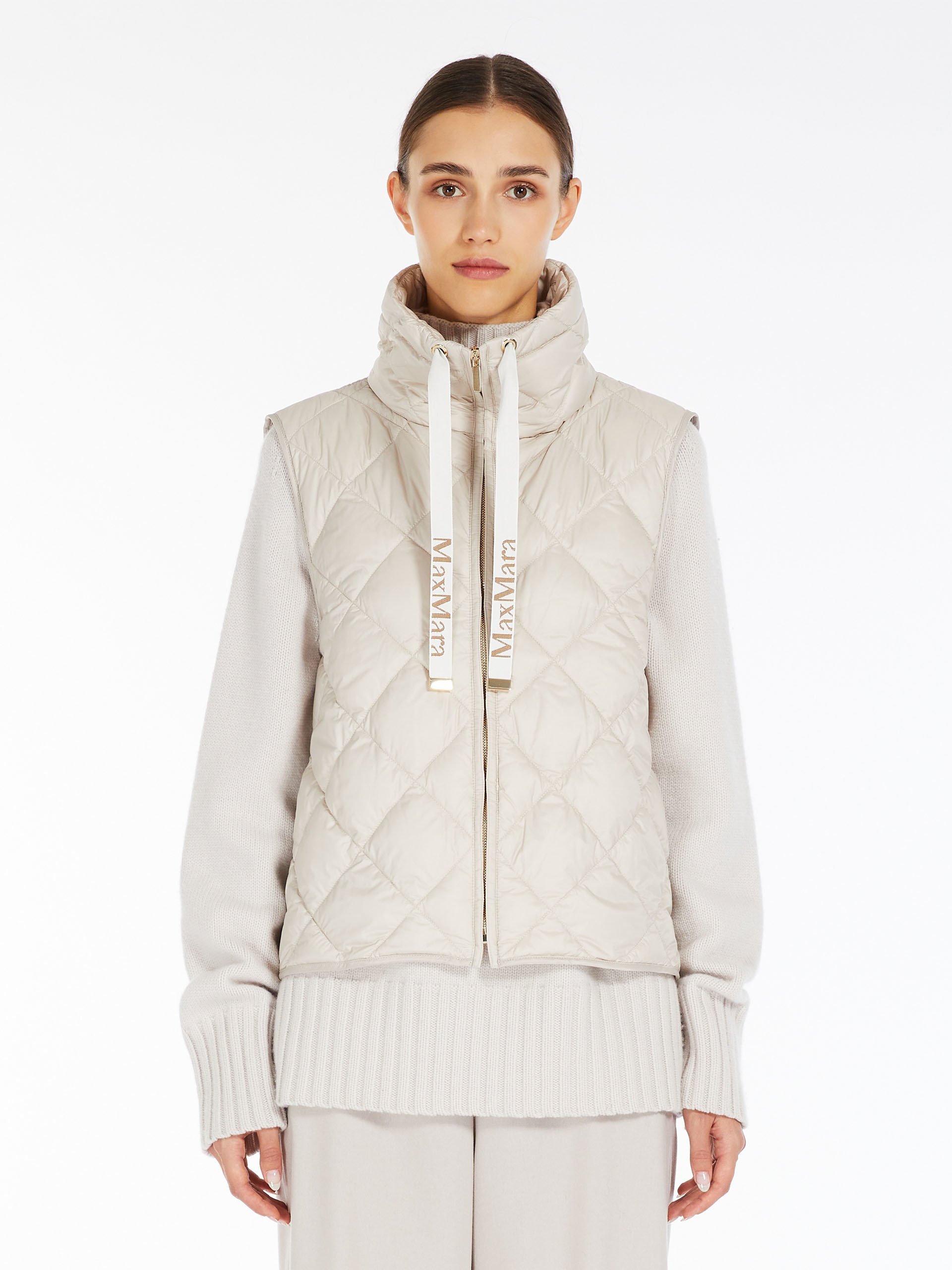 TREGIC Short gilet in water-repellent canvas - 3