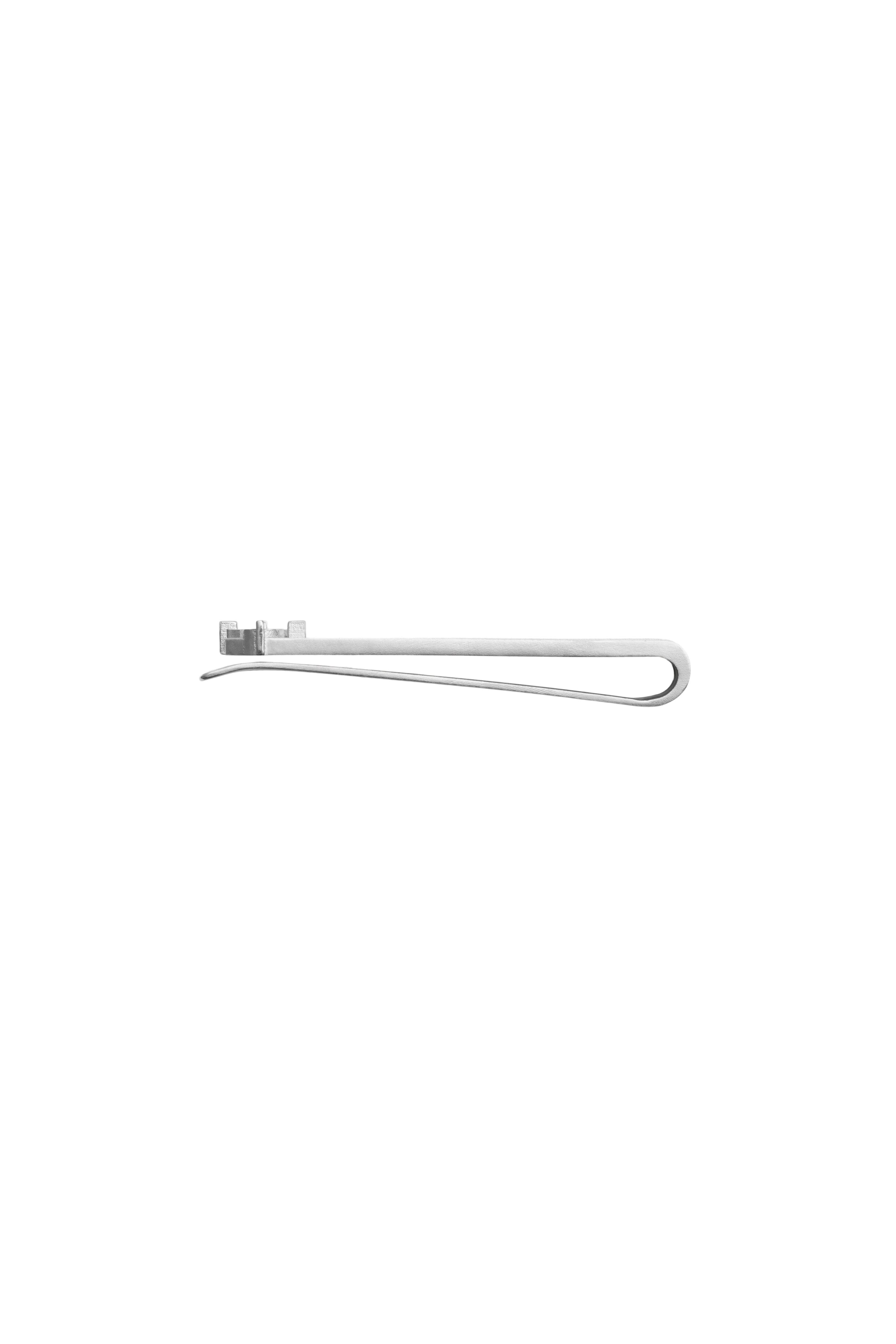 burberry B Charm Tie Bar in Silver at Nordstrom - 3
