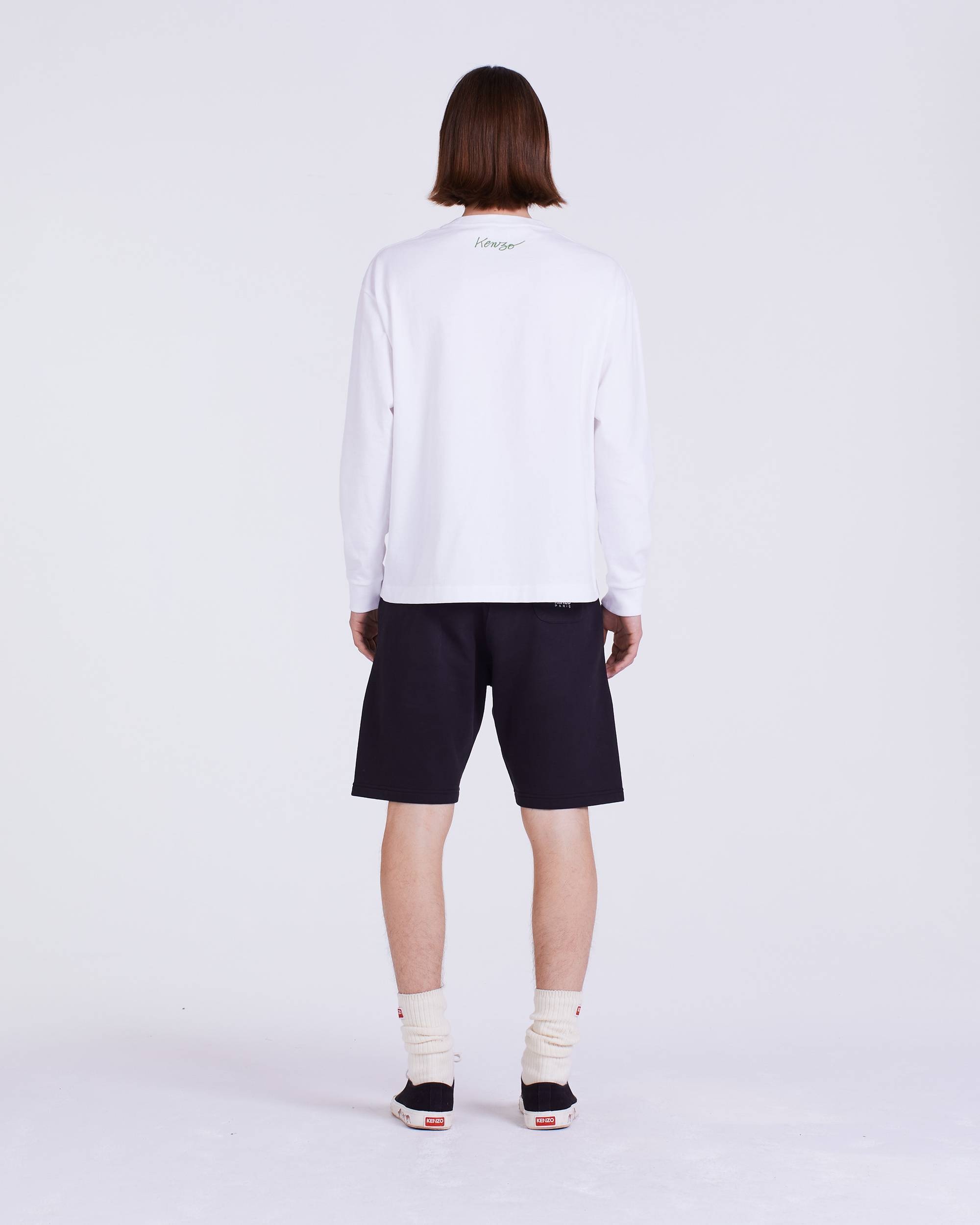'BOKE FLOWER' crest shorts - 6