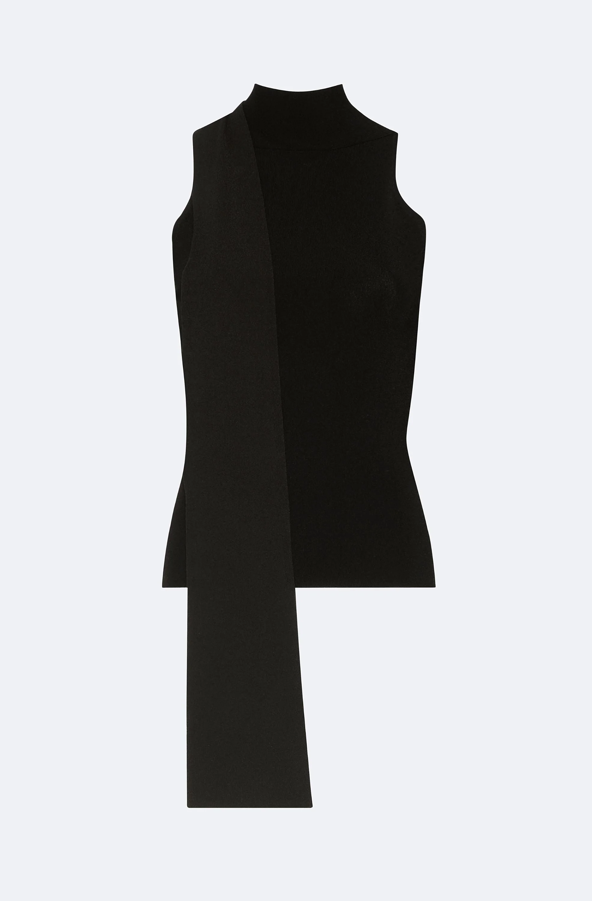 Matte Viscose Halterneck Top - 1