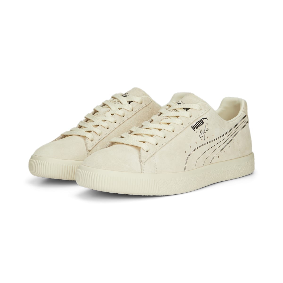 PUMA Clyde No. 1 'Frosted Ivory' 389555-01 - 3