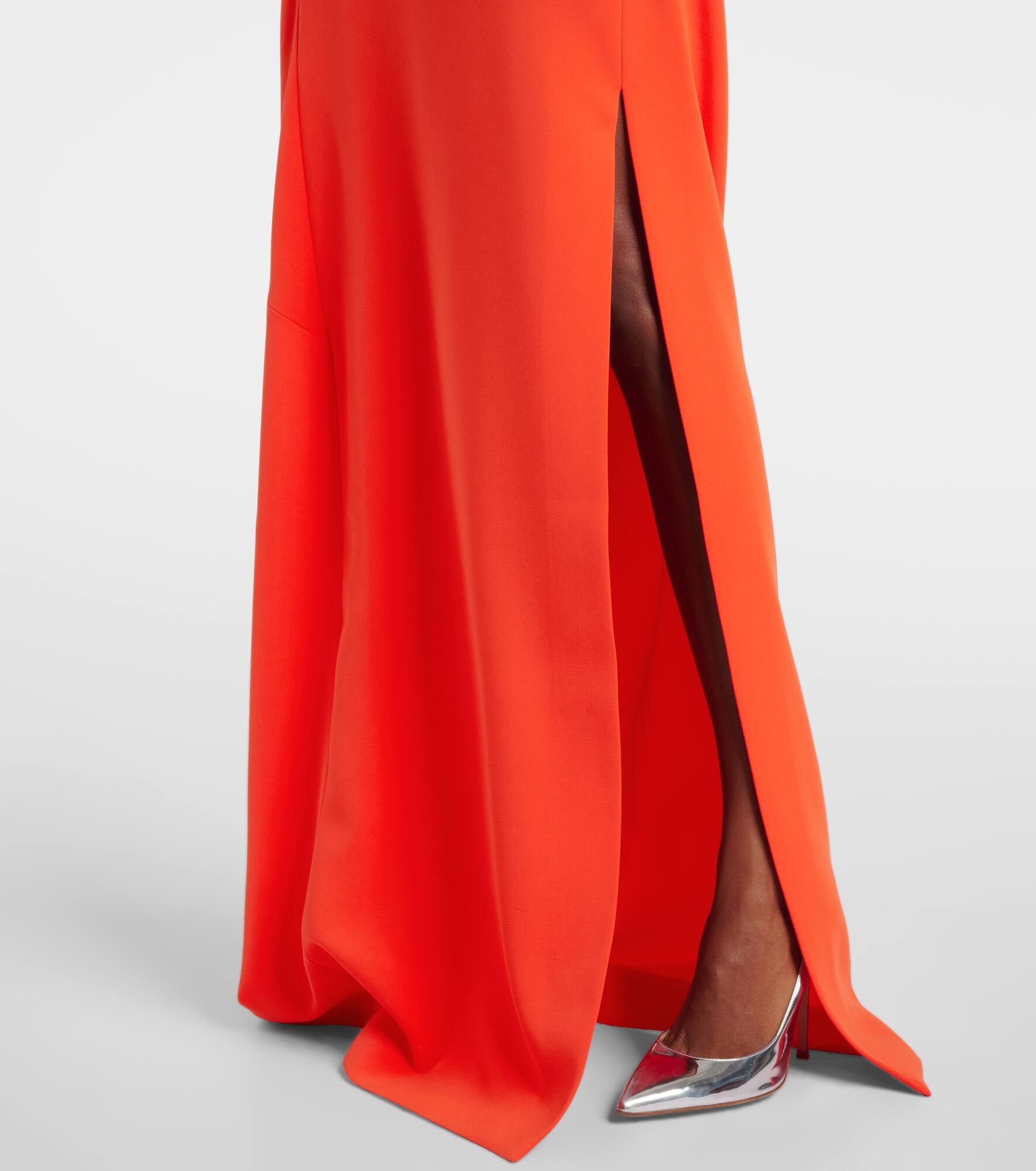 Chain-detail cady gown - 5