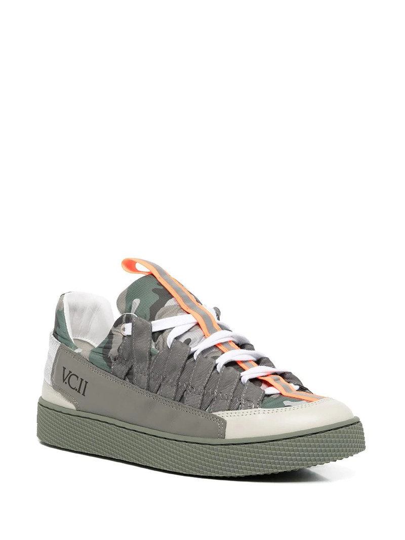 Pierre Hardy low-top leather sneakers outlook