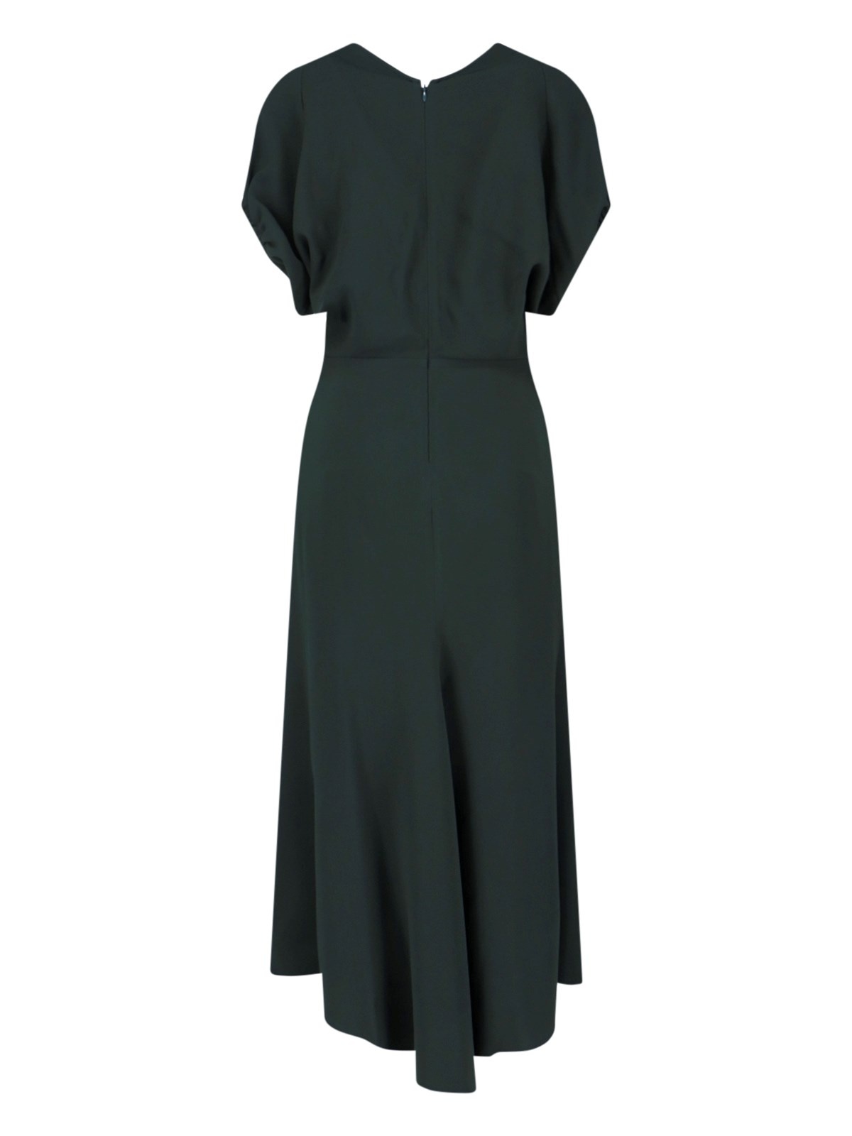 FLARED MIDI DRESS - 2