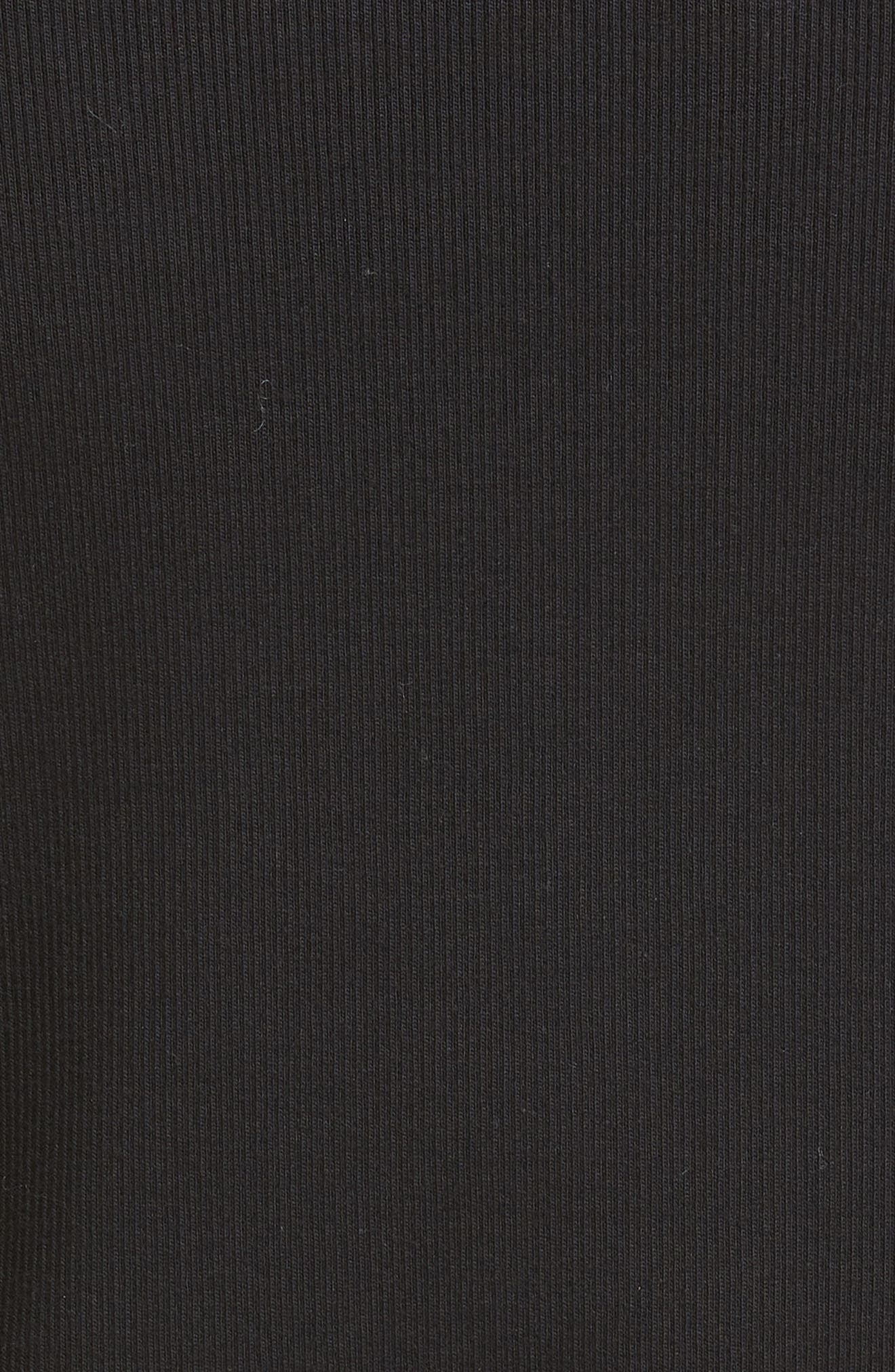 Veronica Beard Britney Rib Top in Black at Nordstrom - 6