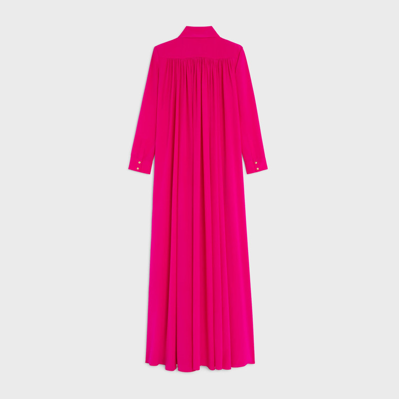 CELINE dress IN acetate silk crepe outlook