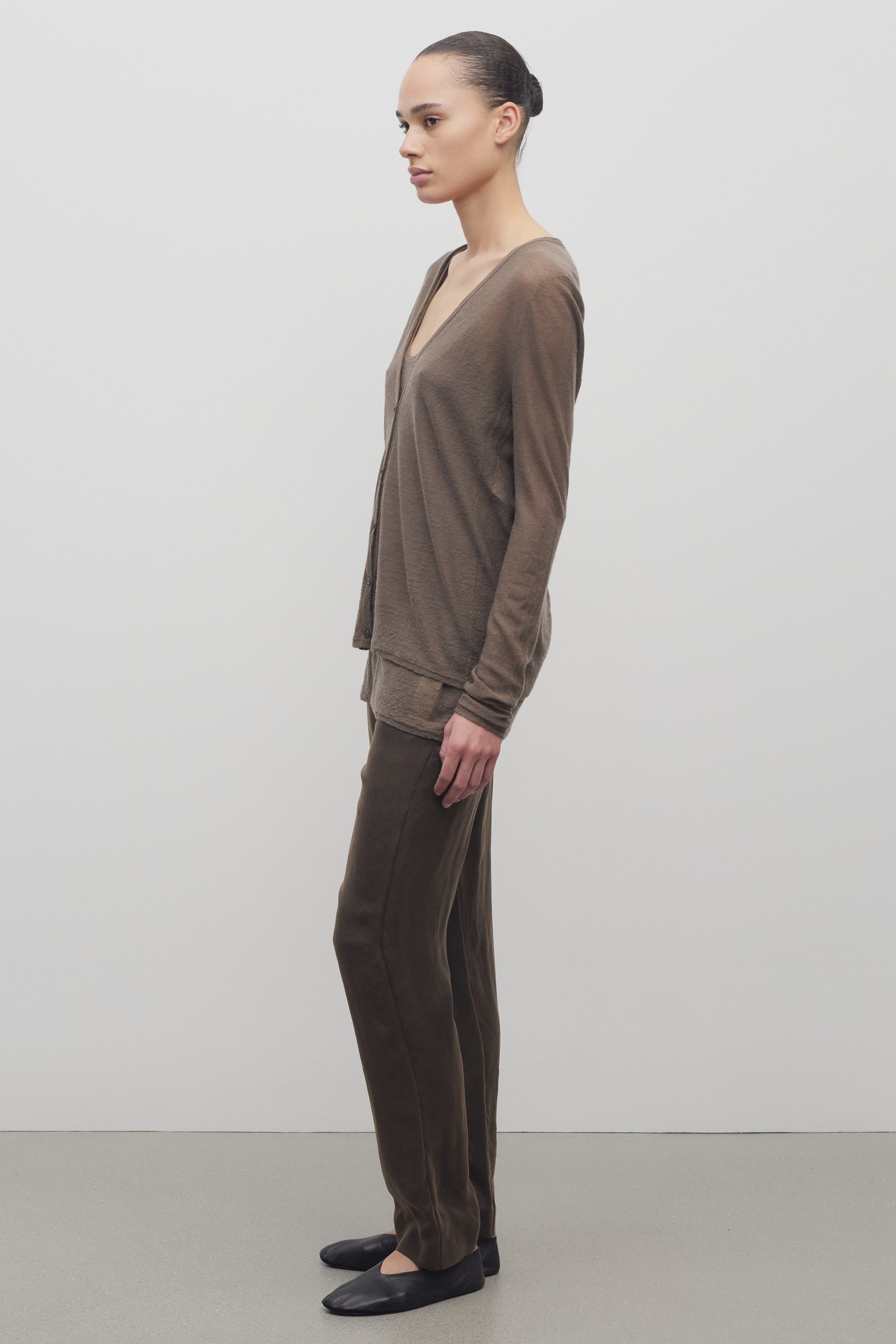 Miros Pant in Cupro - 4
